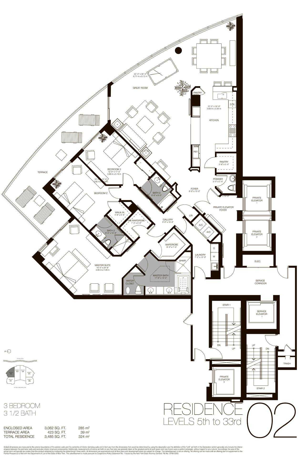 Residences 02 - 05, Level 5-35